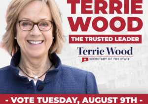 I am voting Terrie Wood
